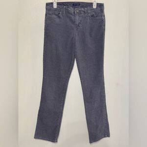 Tommy Hilfiger Gray‎ Soft Corduroy Straight leg Jeans 6 Mid Rise Cotton Stretch